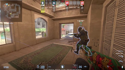 Mirage Tips - Jump out window like this to not be spotted from Jail/Corner and also defuse behind the wall so you don't get spammed