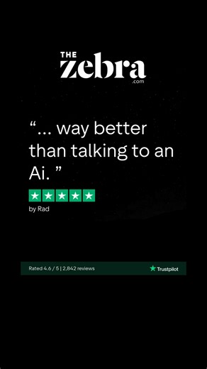 🦓 Talking to our friendly, unbiased advisors is way better than getting car insurance from a bot. #zeebsb4beeps | The Zebra