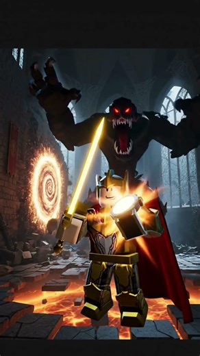 PRO vs Monsters 😱 Abandoned Castle Roblox #roblox #shorts #gaming