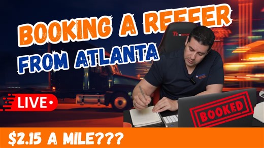 Reefer Rates... What a Joke!! Load Booking and Analyzing COST PER MILE _______________ Booking reefer loads out of Georgia for $2.15 per mile? You’re not making money — you’re bleeding it. In this video, we dive into the real outbound reefer rates coming out of Georgia by walking through current load board listings. At first glance, $2.15/mi might seem like a fair rate — until you run the numbers. We break down every major monthly expense that goes into operating a truck: • Truck and trailer pay