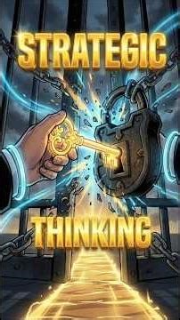 How Real Strategists Think: The Framework Nobody Teaches #StrategicThinking #thoughtprocess