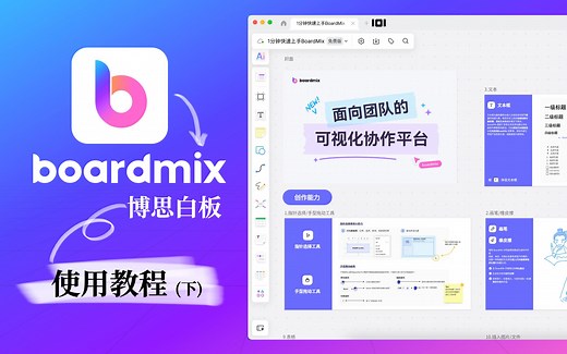 新一代在线协作AI智能工具 Boardmix 博思白板 (下)