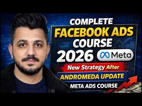 Complete Facebook Ads Course 2026 | New Strategy After Andromeda Update (Meta Ads Full Tutorial)