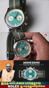 Addiesdive AD2095 Panda Chronograph Review: Best Budget Retro Watch Under 7000 rs I The Rooster News