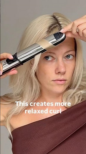 Wet-Look Hairstyle Curls Are Completely Dry #WetLookHair #FlatIronCurls #HairTutorial #curlystyles