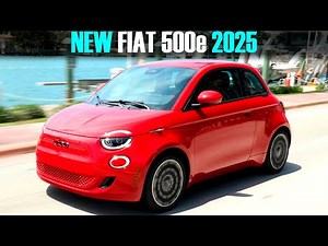 2025 New Fiat 500e (RED) Edition - Best compact hatchback!