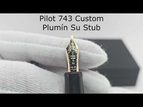 Cruzaltpens - Pluma estiográfica Pilot 743 Custom Plumín Su Stub
