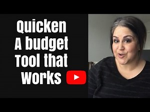 Quicken budgeting tool