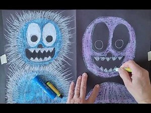 How to draw the abominable snowman ‪@artmakeslifemeri‬