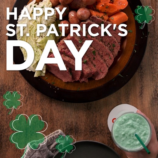 1.5K views · 23 reactions | Happy St. Patrick’s Day from Gordon Food Service! With a pinch of luck and a whole lot of flavor, we wish you a day filled with Irish delights and culinary adventures! Sláinte! | Gordon Food Service | Facebook