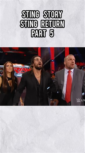 Sting WWE Journey Part 5 Sting Return in WWE #shorts