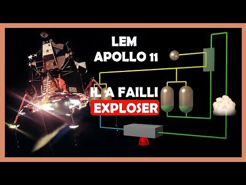 Pourquoi Le LEM Apollo 11 a failli exploser après l'alunissage ?