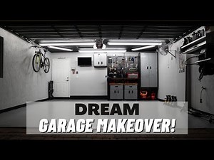 DIY Garage Makeover Under $500 Dollars!! (COMPLETE TRANSFORMATION)