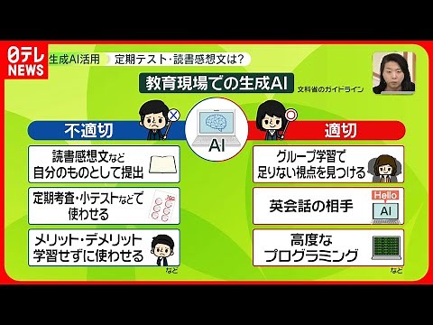 【生成AI】学校でどう活用？ 文部科学省がガイドライン公表