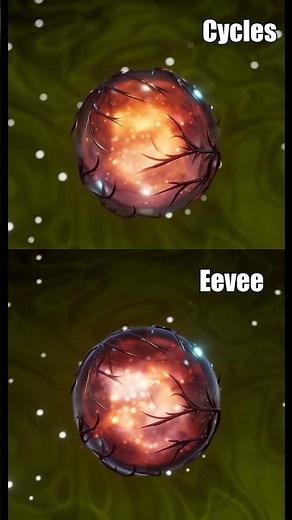 Cycles vs Eevee in Blender 🤯 Same Procedural Texture, Different Results