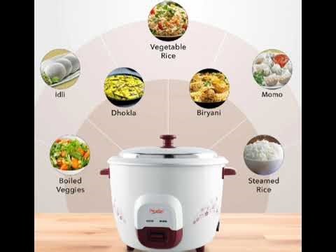 Prestige PRWO 1.8 Liters Red Colour Rice Cooker