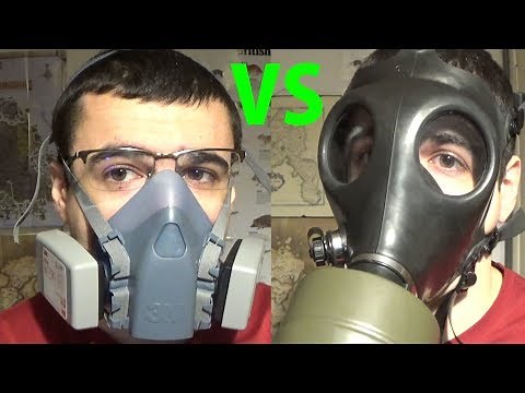 Half Face respirators VS Full Face Gas Masks