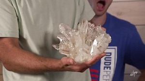 Watch Garrett "The Purple Hoser" Hilbert hit an amazing quartz crystal jackpot at our mine on Fisher Mountain with our good friend The Crystal Collector as he vies for victory in Dude Perfect's first ever Crystal Treasure Hunting Battle! ⛏️💎 Make sure to check out the entire video of the competition here, and please remember to like and subscribe: https://www.facebook.com/watch/?v=317673424354654 #crystals #quartz #crystal #minerals #adventure #travel #naturelovers #geology #gemstone #amazing #