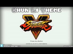 STREET FIGHTER V : Chun-Li Theme (long version)
