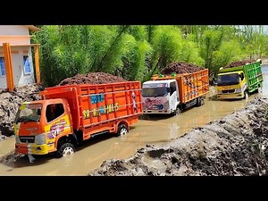 Kompilasi Truk Oleng Gagal Nanjak dan Terguling Akibat Overload Kejar Setoran