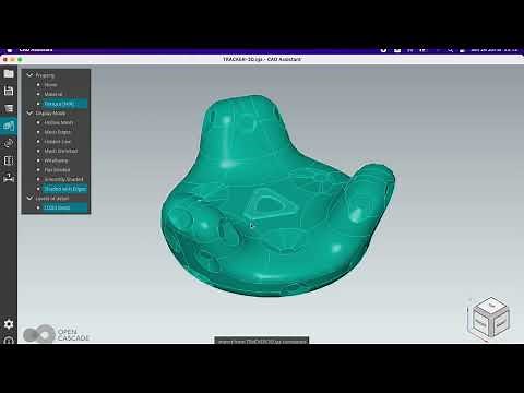 TUTORIAL: Convert a CAD 3D model from STP, IGS, LOG, MSH, XBF formats to GLB for AR | ar-code.com