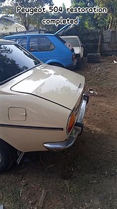 Peugeot 504 Restoration project completed Call 0714112735 for more details | Flavorite Auto Restoration