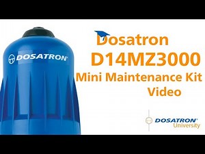 Dosatron D14MZ3000 Mini Maintenance Kit Video