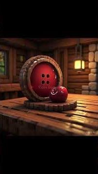 Blok Cherry Button di Minecraft tapi Versi AI! #shorts