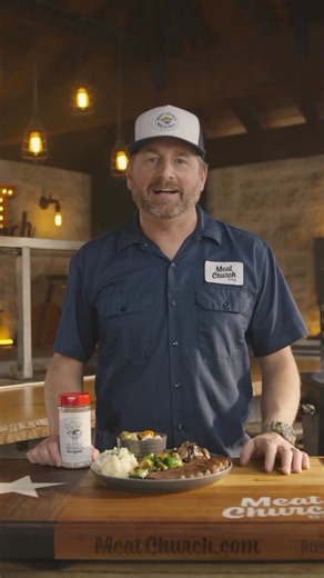 The versatility of our new BLANCO seasoning explained! Shop it MeatChurch.com as well as find local retailers there. I originally created our BLANCO seasoning as a buttery steak seasoning. However, it is so versatile that I used it on everything on this dinner plate. Mashed potatoes, cast iron brussels with bacon, sautéed mushrooms, tomato mozzarella salad as well as the steak. A bottle of BLANCO sits on our dinner table instead of salt and pepper and Mrs. Meat Church puts it on everything!BLANC