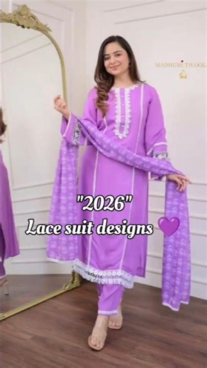 simple lace suit designs🤩 | Pakistani lace suits✨ | viral suits 💜 #voicebyalshifaansari10 #lacesuits