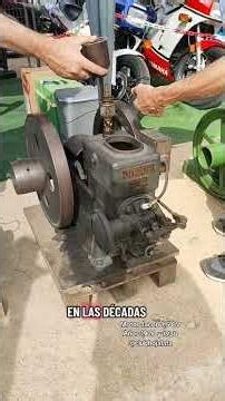 Motor Jacob años 1920 1930 marcha lenta y bajo consumo