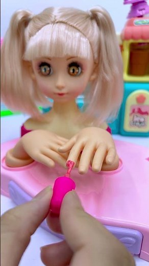 Satisfying Videos Doll Makeup Set Toys With Lily ASMR #asmr #unboxing