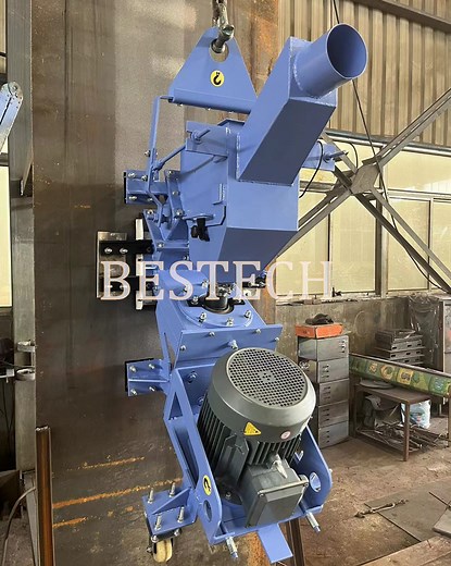 [Hot Item] Faster Blaster Cleaning System, Vertical Shot Blaster for Steel Tank