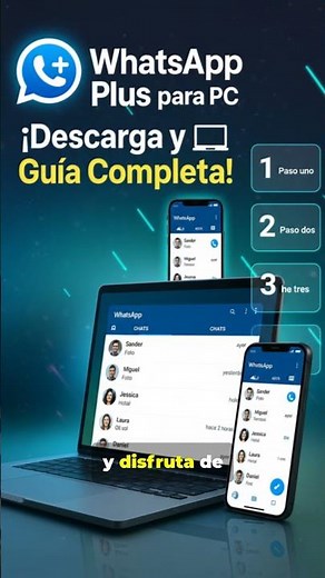 Instala WhatsApp Plus en PC en 15s (sin complicaciones)