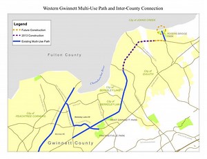 Western Gwinnett Bikeway Extension to be Built