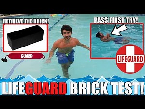 HOW TO SURVIVE THE LIFEGUARD BRICK DIVE TEST! (*DO THIS TO PASS 100%*)