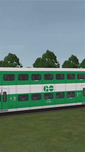 GO 14 Car MP40PH-3C Test Train Open Rails Recreation #openrails #gotransit #shorts