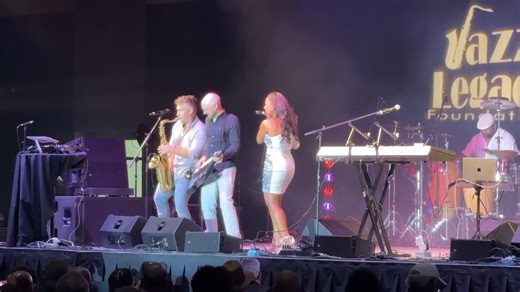 Closing out our show with fire! Oli Silk, Kim Scott, and Jeff Ryan at Jazz Legacy Foundation! #jazzlegacyfoundation Jazz Legacy Foundation Inc. | Kim Scott Artist Page
