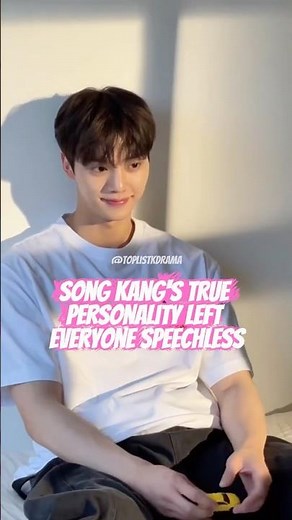 Song Kang's True Personality Left Everyone Speechless #songkang