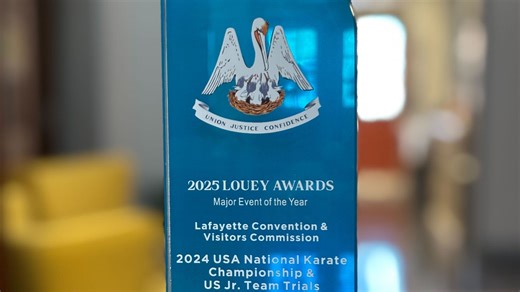 Lafayette Convention, Visitors Commission wins Major Event of the Year from Louisiana Travel