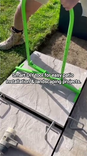 Effortless patio slab lifting tool. #ytshorts