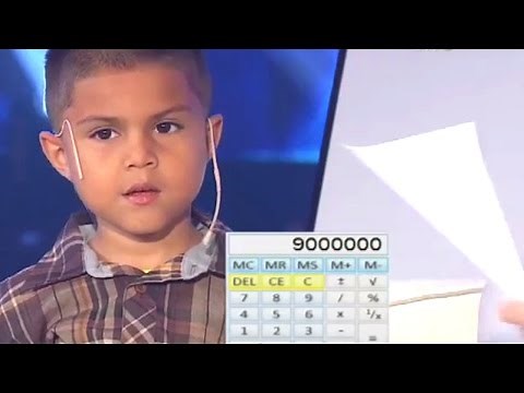 Luis Esquivel Junior, el "Baby Genius" de las matemáticas - Susana Giménez