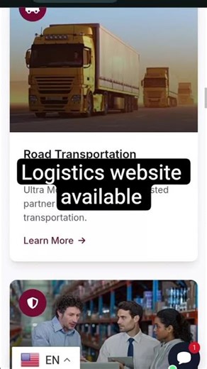 shipping website #shipping #wordpresstemplates #logistics