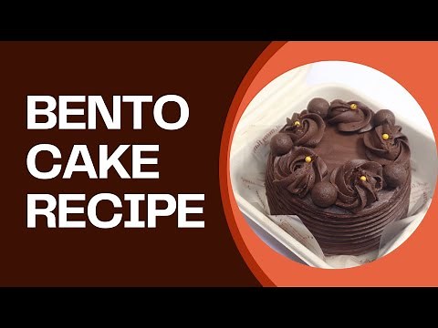 Bento Cake Recipe || How to Make Lunchbox Cake || Chocolate Cake Recipe || Cake Near Me