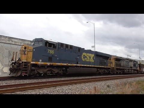 CSX 786 North On Rock Train L792 Plus Fouled Horns On Amtrak Trains 41 & 97 At Boynton 1-15-26
