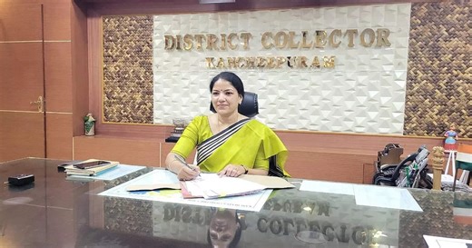 காஞ்சிபுரத்தின் புதிய கலெக்டராக கலைச்செல்வி மோகன் IAS இன்று பதவியேற்பு; வந்ததும் எடுத்த முதல் நடவடிக்கை இதுதான்!