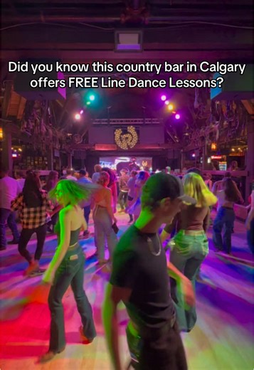 Free Line Dance Lessons at Ranchmans Calgary Tonight