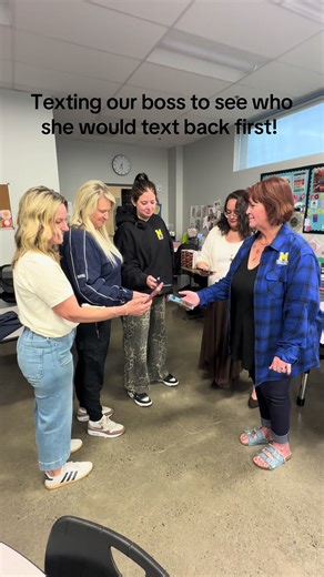 Tik Tok Challenge! #materacademyofnorthernnevada♥️ #materinc♥️ #textyourboss #happyFriday