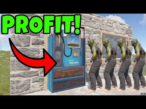 I RAN A PROFITABLE SOLO SHOP IN RUST!