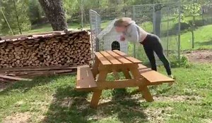 Was She Raised By Wolves? This Girl Can Mimic The Movements Of A Canine!